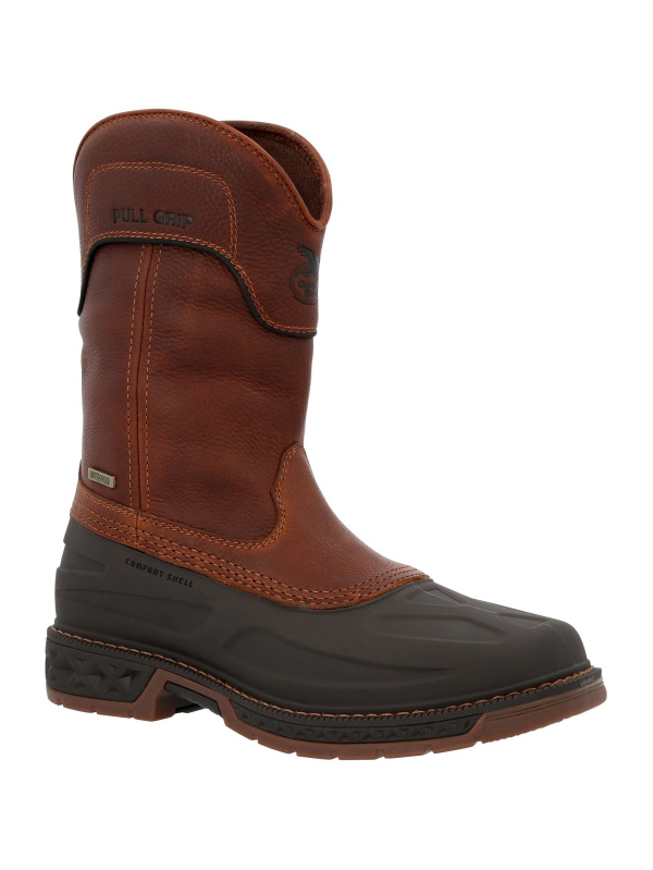 Georgia Men's Carbo-Tec LTR 11" Stl Toe WP Wellington Work Boot GB00471