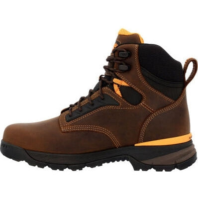 Georgia Men's TBD 6" Alloy Toe WP Slip Resist Work Boot -Brown- GB00597 - Image 3