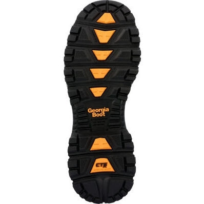 Georgia Men's TBD 11" Soft Toe WP Wellington Pull On Work Boot -Brown- GB00598 - Image 7