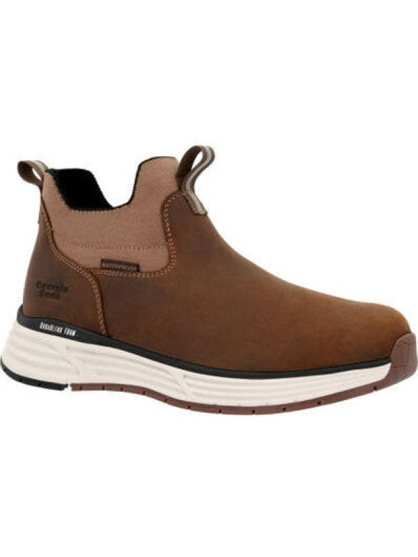 Georgia Men's Durablend Sport 5" Soft Toe WP Work Boot -Brown- GB00626