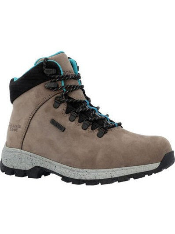 Georgia Women's Eagle Trail 5" WP Slip Resistant Hiker Boot -Grey- GB00630