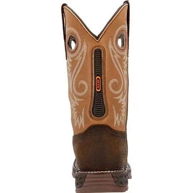 Georgia Men's Carbo Tec FLX 11" Alloy Toe WP Western Work Boot- Brown- GB00672 - Image 5