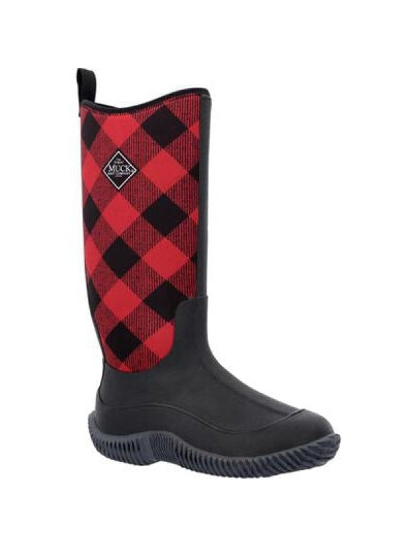 Muck Women's Hale Tall Waterproof Outdoor Work Boot -Black- HAW6PLD