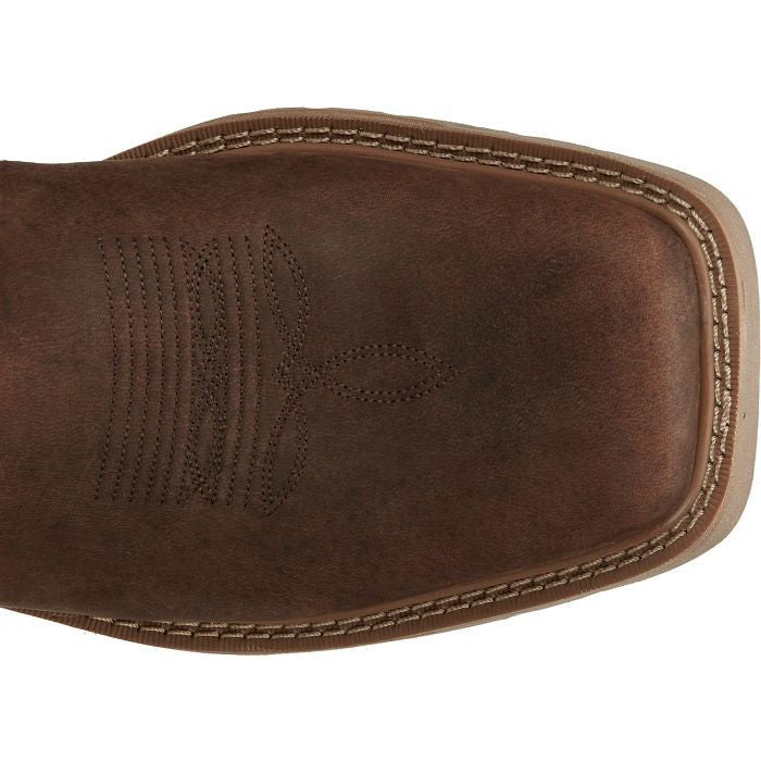 Justin Men's All Round 11" WP Western Work Boot -Brown- SE3114 - Image 7
