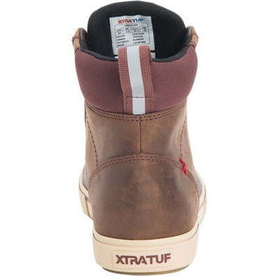 Xtratuf Women's Leather Lace 6" WP Ankle Deck Work Boot -Brown- LALW900 - Image 5