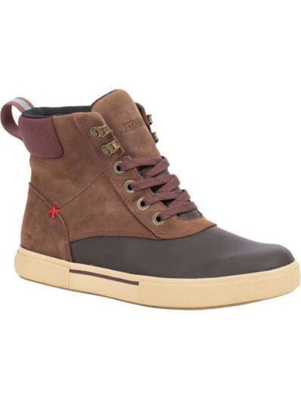 Xtratuf Women's Leather Lace 6" WP Ankle Deck Work Boot -Brown- LALW900