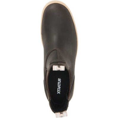 Xtratuf Men's Legacy WP Slip Resis Leather Chelsea Boot -Brown- LCM900 - Image 6