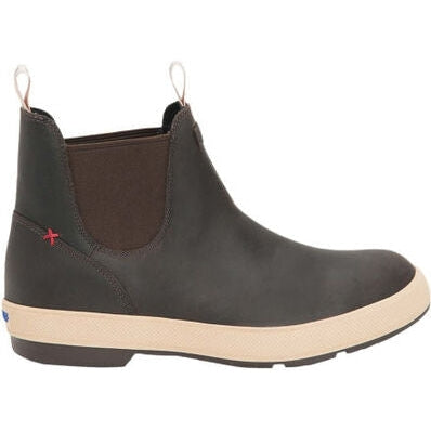 Xtratuf Men's Legacy WP Slip Resis Leather Chelsea Boot -Brown- LCM900 - Image 2