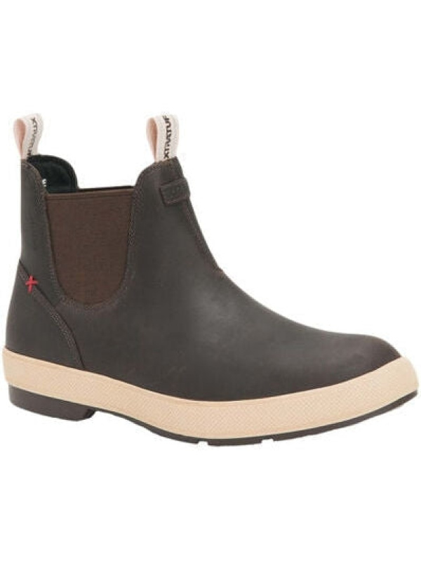 Xtratuf Men's Legacy WP Slip Resis Leather Chelsea Boot -Brown- LCM900