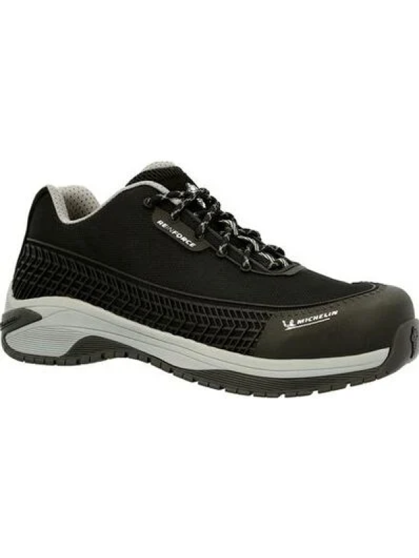Georgia Men's Michelin Latitude 3" Athletic Work Shoe -Black- MIC0003