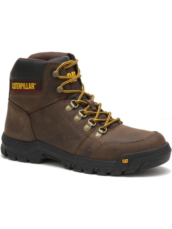 CAT Men's Outline 6" Work Boot  - Brown - P74087