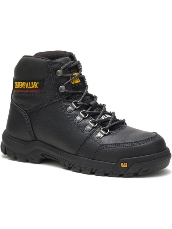 CAT Men's Outline Steel Toe Work Book - Black - P90800