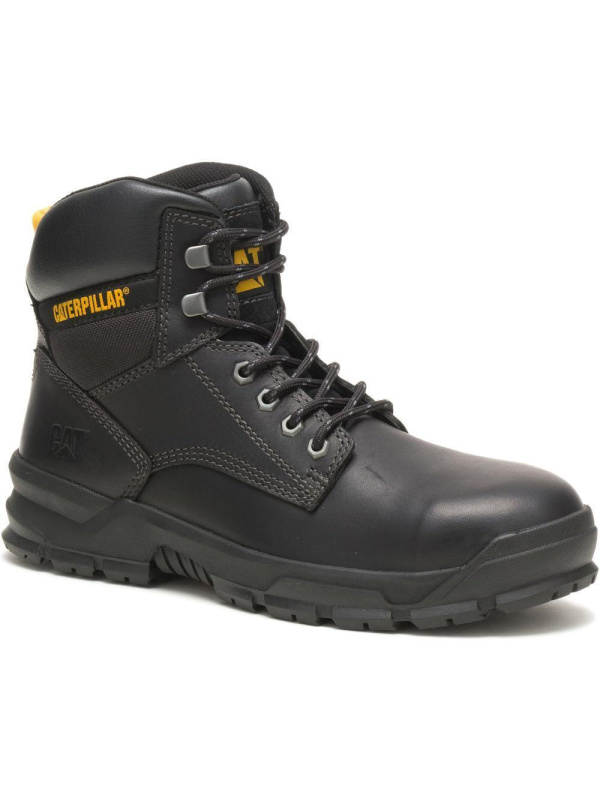CAT Men's Mobilize Alloy Toe Work Boot - Black - P91267