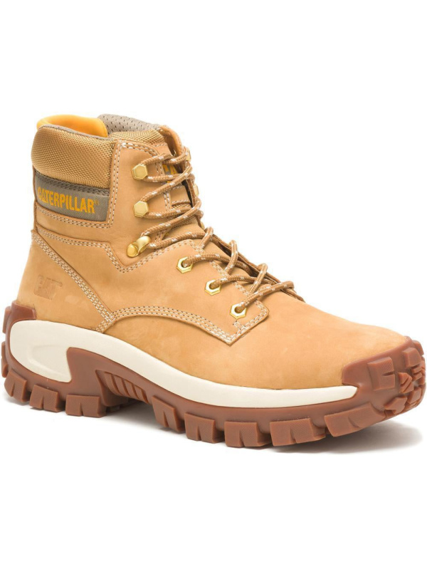CAT Men's Invader Hi Steel Toe Work Boot - Honey Reset - P91286