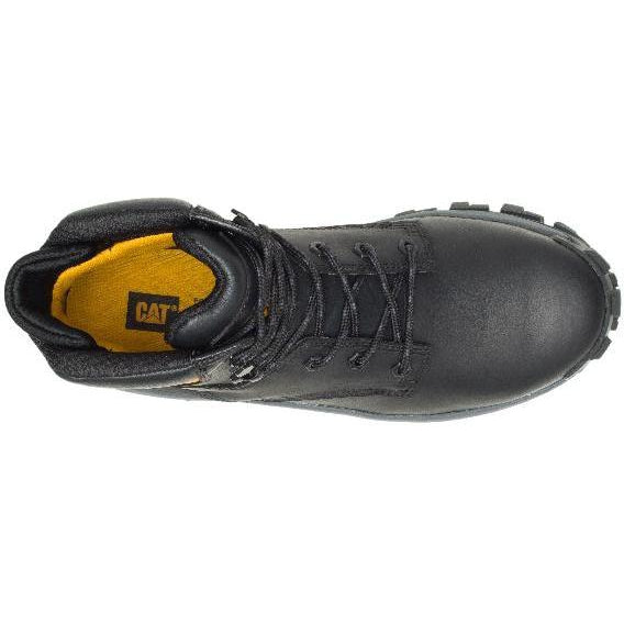 CAT Men's Invader Hi Steel Toe Work Boot - Black - P91287 - Image 5