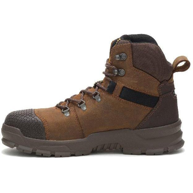 CAT Men's Accomplice X Steel Toe WP Work Boot - Brown - P91331 - Image 4