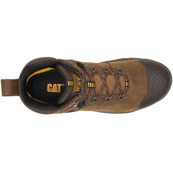 CAT Men's Accomplice X Steel Toe WP Work Boot - Brown - P91331 - Image 5