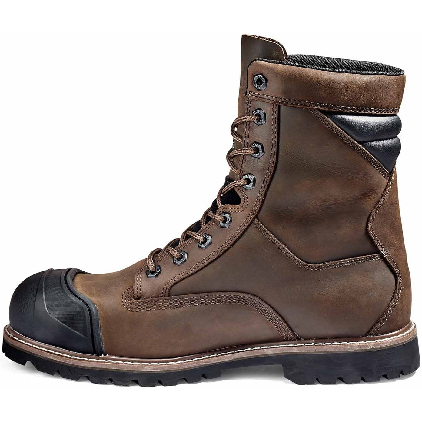 Kodiak Men's Mckinney M.U.T 8" Comp Toe WP Work Boot -Brown- 4TEPDB - Image 2