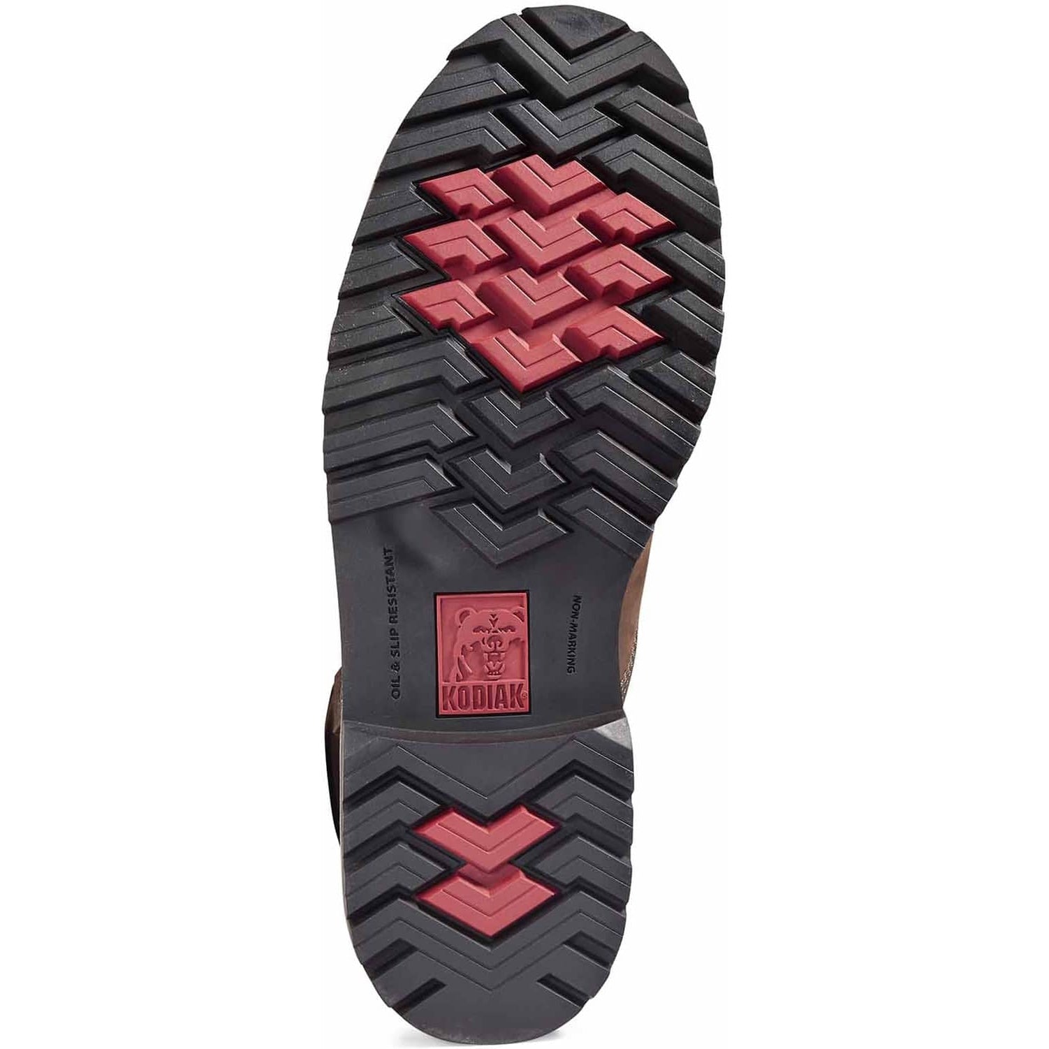 Kodiak Men's Mckinney M.U.T 8" Comp Toe WP Work Boot -Brown- 4TEPDB - Image 7