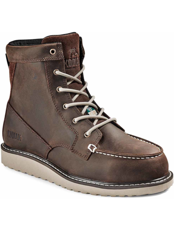 Kodiak Women's Whitton 6" ST Puncture Resist Safety Work Boot -Brown- 4TEYDB