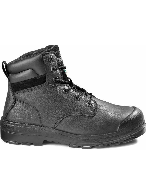 Kodiak Men's Greb 6" Steel Toe Safety Work Boot - Black - 4TH4BK