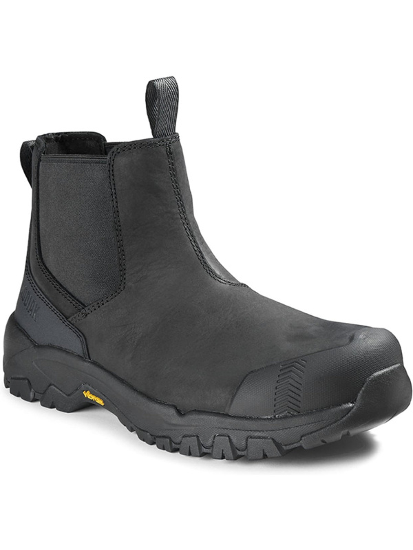 Kodiak Men's Quest Bound Comp Toe WP Chelsea Work Boot -Black- 4THNBK