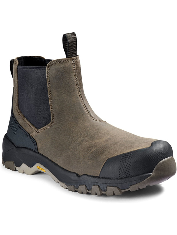 Kodiak Men's Quest Bound Comp Toe WP Chelsea Work Boot -Fossil- 4THNFS