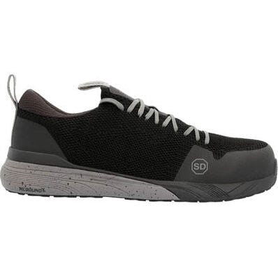 Rocky Men's Industrial Athletix 4" Comp Toe Work Shoe -Black Knit- RKK0384 - Image 2