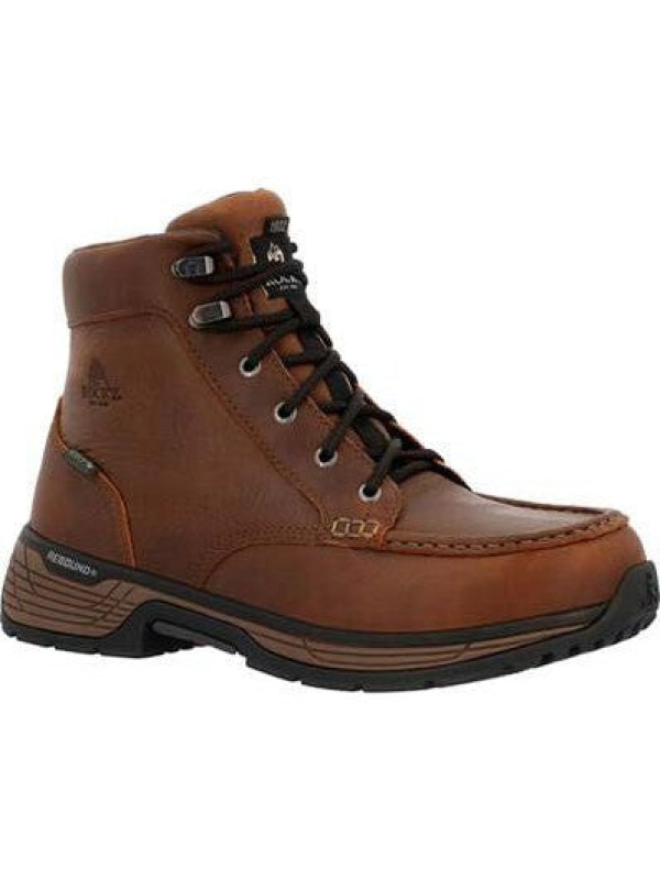 Rocky Men's Treadflex 6" Soft Toe WP Work Boot -Crazy Horse- RKK0466