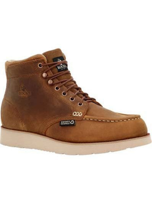 Rocky Men's Monocrepe Wedge 6" Comp Toe WP Work Boot - RKK0471