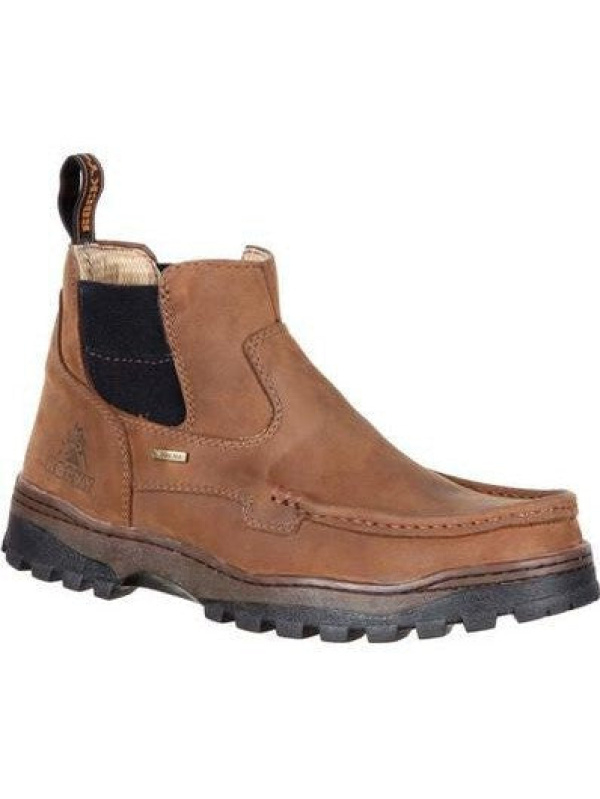 Rocky Men's Outback Gore-Tex Soft Toe WP Hiker Boot- Brown- RKS0310