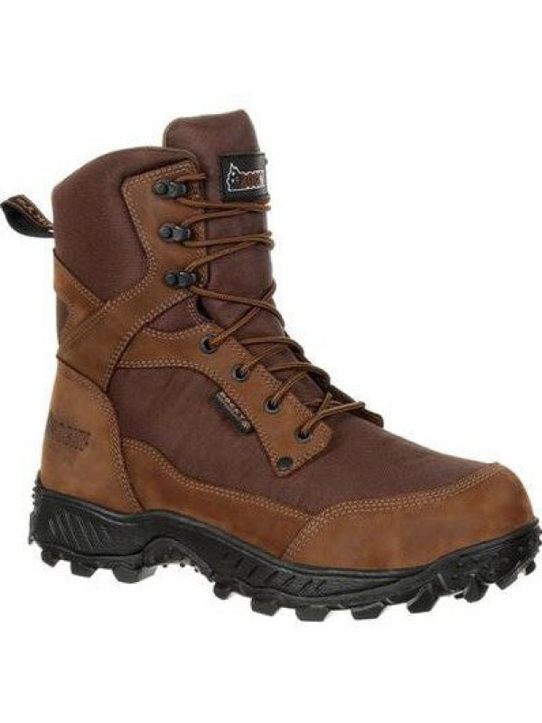 Rocky Men's Ridgetop 8" Soft Toe WP 600G Ins Outdoor Boot- Brown- RKS0384