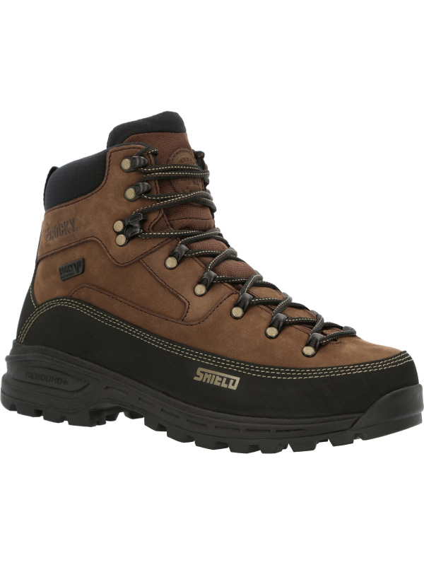Rocky Men's MTN Stalker Pro 6" WP Hiker Mountain Boot- Brown - RKS0527