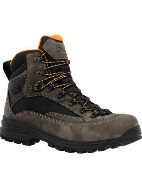 Rocky Men's Mtn Stalker Pro 6" Soft Toe WP Mountain Boot -Charcoal- RKS0644