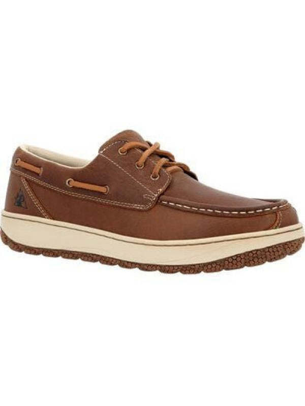 Rocky Men's Dry Strike Srx 3" Soft Toe Slip Resist Outdoor Shoe -Brown- RKS0648