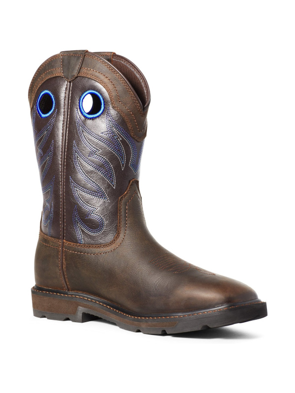 Ariat Men's Groundwork 11" Soft Toe WP Western Work Boot - 10034724