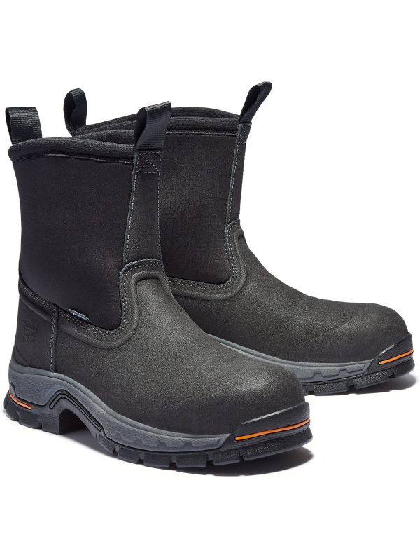 Timberland PRO Men's 8" Alloy Toe WP Pull-on Work Boot - TB1A1AXG001