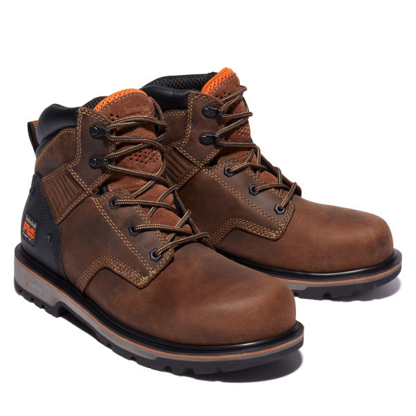 Timberland Pro Men's Ballast 6" Comp Toe Work Boot- Brown- TB0A29HT214