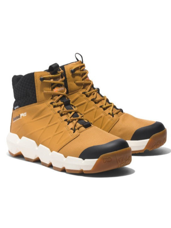 Timberland Pro Men's Morphix 6" Comp Toe WP Work Boot - Wheat TB1A5QZE231