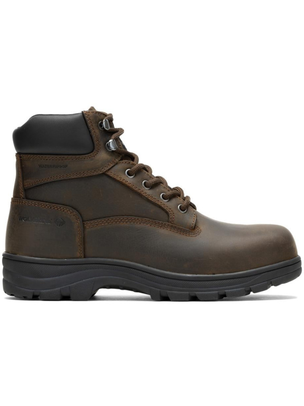 Wolverine Men's Carlsbad Steel Toe WP Work Boot - Brown - W231123