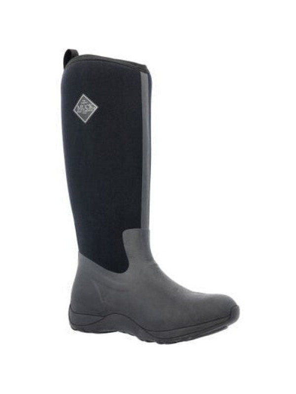 Muck Women's Arctic Adventure WP Tall Winter Work Boot -Black- WAA000
