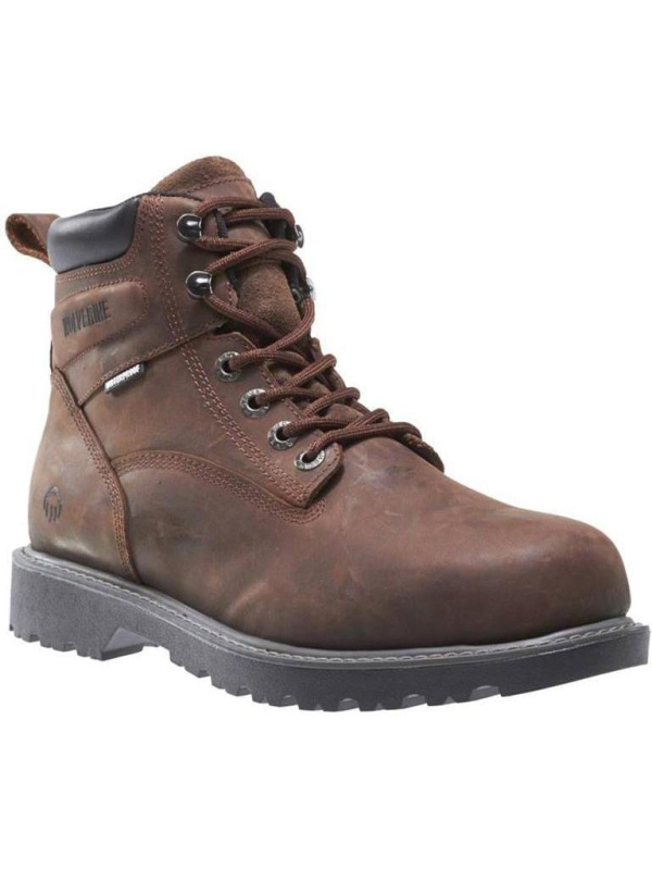 Wolverine Women's Floorhand Steel Toe WP Work Boot - Brown - W10696