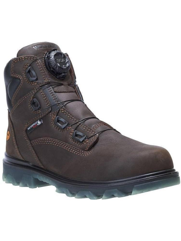 Wolverine Men's I-90 EPX BOA Carbonmax 6" WP Work Boot Coffee W191063