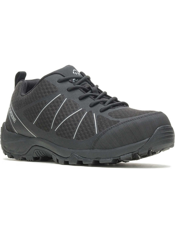 Wolverine Men's Amherst II Carbonmax Comp Toe Work Shoe- Black- W201147