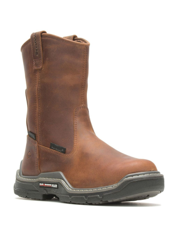 Wolverine Men's Raider Durashocks WP Work Boot - Peanut - W211169