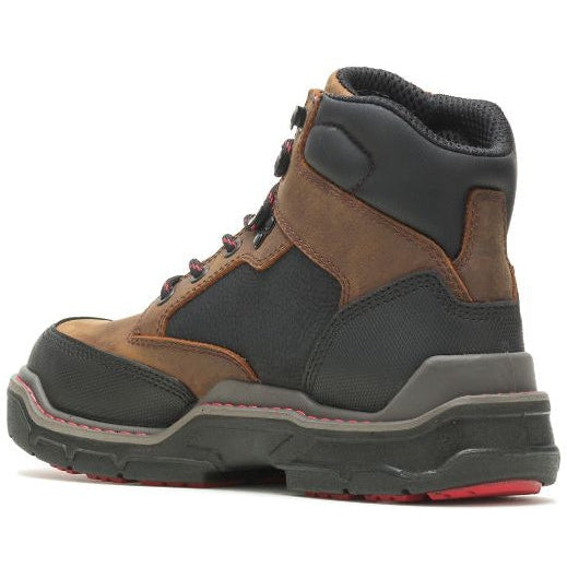 Wolverine Men's Raider Durashocks HD 6" WP Work Boot Brown W221002 - Image 3