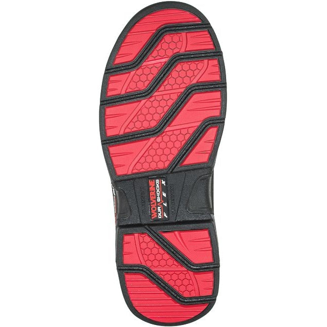 Wolverine Men's Raider Durashocks HD 6" WP Work Boot Brown W221002 - Image 5