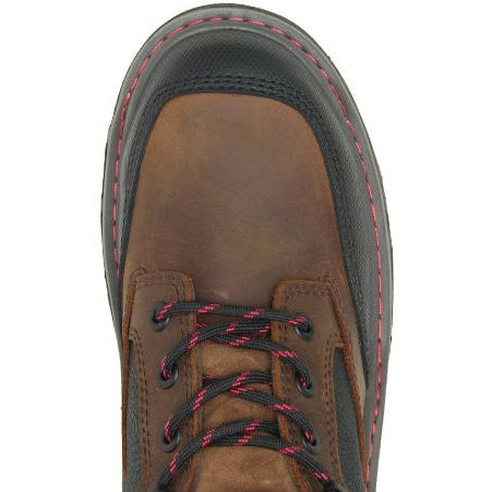 Wolverine Men's Raider Durashocks HD 6" WP Work Boot Brown W221002 - Image 4