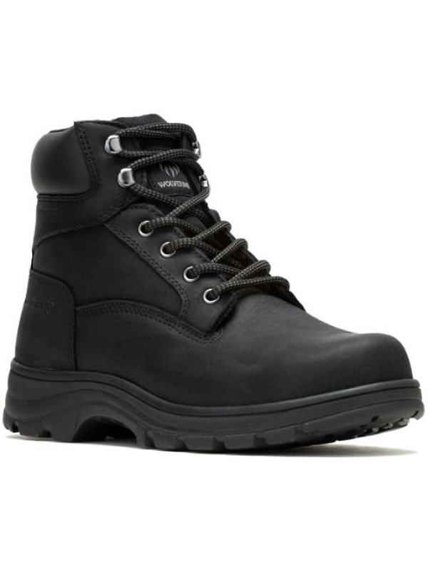Wolverine Men's Carlsbad Steel Toe WP Work Boot - Black - W230064