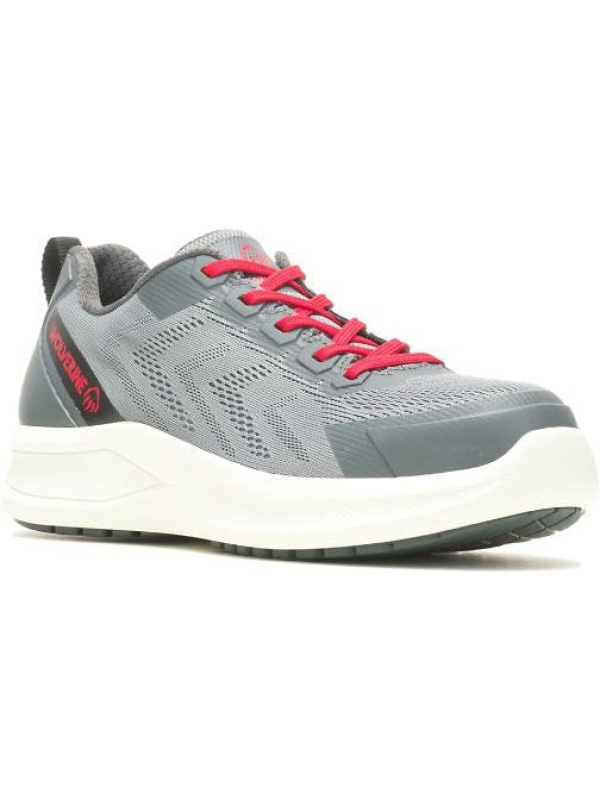 Wolverine Men's Bolt Durashocks Knit Carbonmax Work Shoe -Grey- W231002